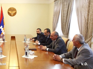 Բակո Սահակյանը Եվրոպական ազատ դաշինքի փոխնախագահի հետ քննարկել է ԼՂ խնդիրը (ֆոտո