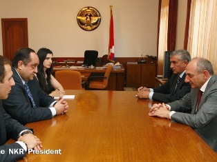 Karabakh President and Armenia justice minister discuss collaboration
