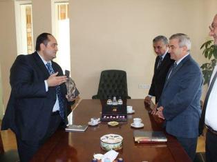 Armenia justice minister and Karabakh parliament leader discuss collaboration