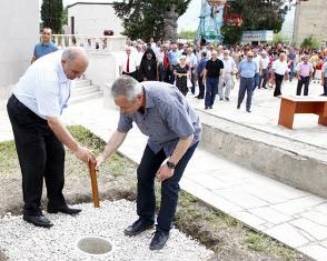 Ստեփանակերտում կայացել է Ռապապորտի անվան զբոսայգու հիմնարկեքը