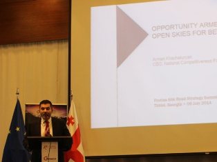Armenia’s open skies policy and tourist attractiveness presented in Tbilisi