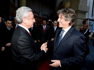 Armenian-Argentinean high-level negotiations are held (PHOTOS)