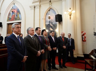 Սերժ Սարգսյան. Մեծ Եղեռնի հարյուրամյակն ավարտի սահմանագիծ չէ, այլ յուրատեսակ հան