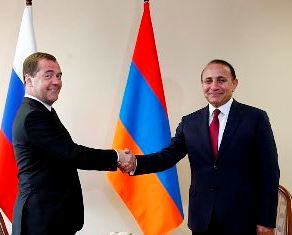 Հայաստանի եւ Ռուսաստանի վարչապետները կքննարկեն եվրասիական տնտեսական ինտեգրացիայի