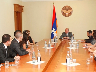 Ամերիկահայ երիտասարդներն Արցախում