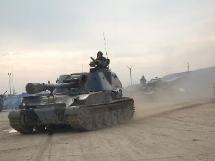 На российской базе в Армении проходят тактические учения