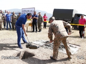 New residential area to be built for Karabakh army servicemen