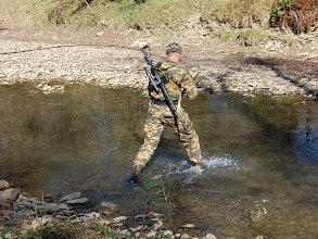 Разведчики российской базы в Армении тренируются на альпинистском комплексе