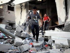 В секторе Газа за сутки погибли 130 палестинцев