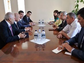 Председатель парламента Карабаха принял делегацию Бундестага