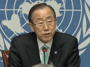Ban Ki-moon urges parties to Karabakh to respect ceasefire agreement