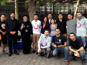 Armenians and Assyrians hold peaceful protest near UN headquarters