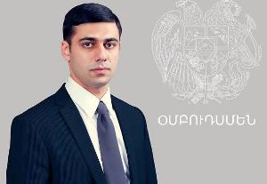 Armen Grigoryan appointed deputy to Ombudsman
