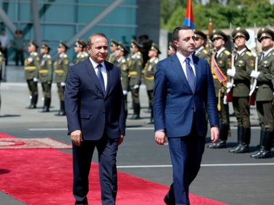 Georgian Prime Minister leaves Yerevan