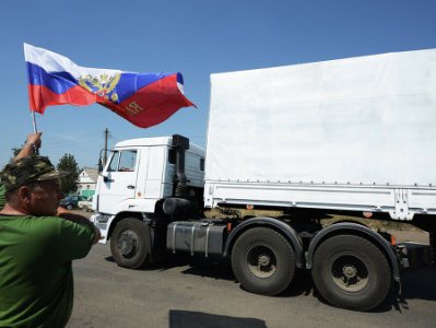 Ռուսական շարասյան առաջին «ԿամԱԶ»-ները լքել են Ուկրաինայի տարածքը