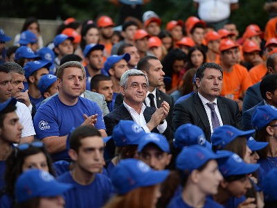 Սերժ Սարգսյան. Մեր երիտասարդները կարողանում են վստահ պաշտպանել երկրի սահմանները