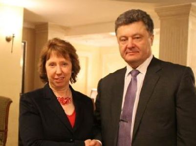 Մինսկում Պորոշենկոն բանակցում է Էշթոնի հետ
