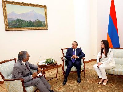 Armenia looks toward deepening relations with India