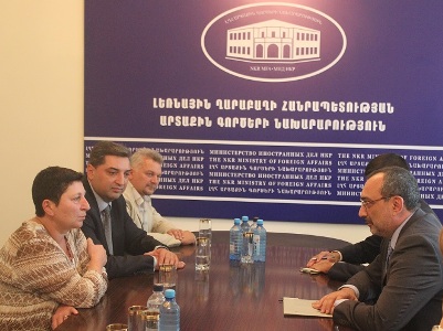 ԼՂՀ ԱԳ նախարարն ընդունել է Լիտվայի պատվիրակությանը