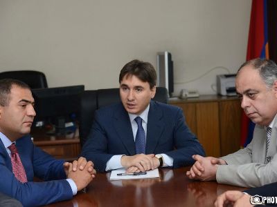 Փոխվարչապետը ներկայացրեց Ջրային տնտեսության պետական կոմիտեի նախագահին