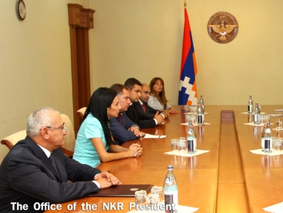 Արցախի նախագահն ընդունել է Հայաստանի պատգամավորներին