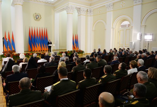 Պարգեւատրման արարողություն նախագահականում (ֆոտո)