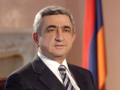 Armenia president to leave for Minsk
