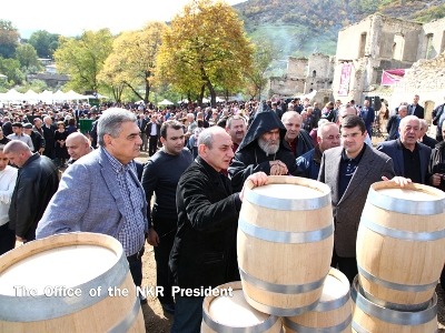 Արցախում գինու փառատոն է կայացել
