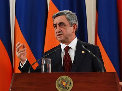 Серж Саргсян предложил вернуться к 12 пунктам не правящих парламентских сил