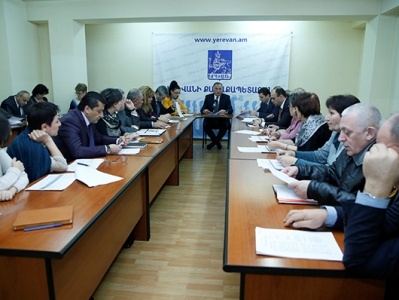 Քննարկվել է Հաշմանդամների հիմնահարցերով Երեւանի հանձնաժողովի 2015-ի ծրագիրը