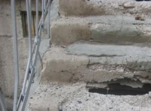 Փլուզում Հալաբյան փողոցում