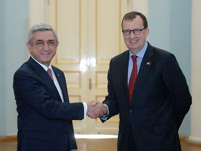 New US Ambassador meets with Armenia President