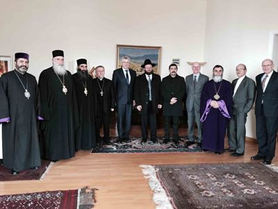 Предводитель грузинской епархии ААЦ встретился с депутатами Бундестага