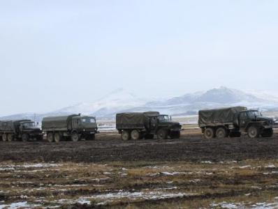 В Армении начались занятия с военными водителями ЮВО