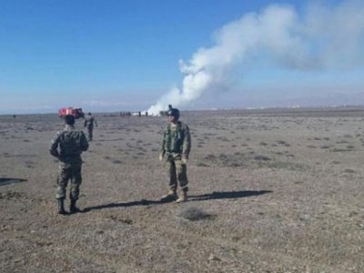 На азербайджано-турецких учениях ВВС разбился истребитель