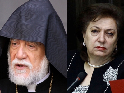 Արամ Ա-ն Հրանուշ Հակոբյանի հետ քննարկել է Ցեղասպանության 100-ամյակի ծրագրերը