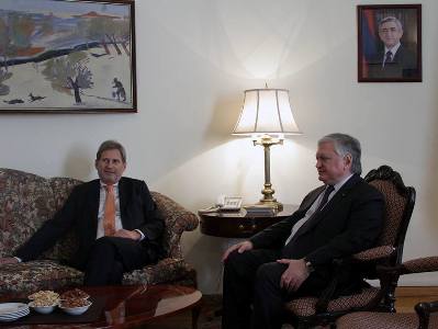 Armenia FM and EU official discuss visa regime liberalization
