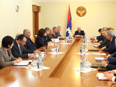Բակո Սահակյանը Անվտանգության խորհրդի նիստ է գումարել