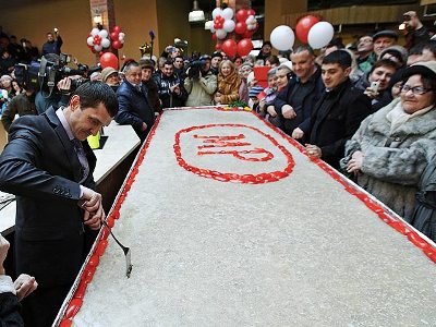 В Москве приготовили самый большой в мире холодец