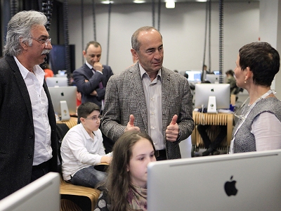 Ռոբերտ Քոչարյանն այցելել է «Թումո» կենտրոն (ֆոտո)