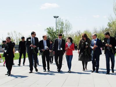 ԳՐԵԿՈ-ի պատվիրակության անդամներն այցելել են Ծիծեռնակաբերդ (Ֆոտո)