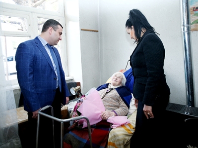 Աջակցություն է տրամադրվել Ցեղասպանությունը վերապրած երեւանաբնակներին
