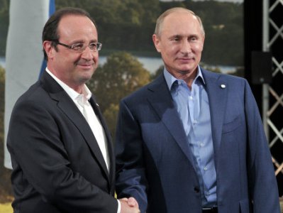 Путин и Олланд в Ереване обсудят выполнение Минских соглашений по Украине