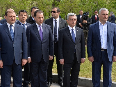 Armenia president attends consecration of church