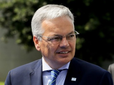 Belgium FM visits Armenian Genocide Memorial