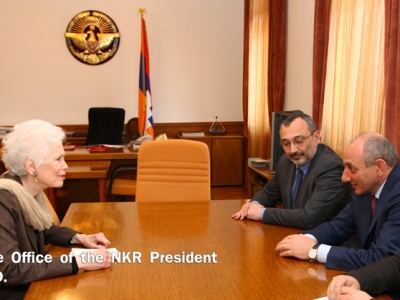 Հենրի Մորգենթաուի ծոռնուհին Արցախում է. նրան ընդունել է Բակո Սահակյանը