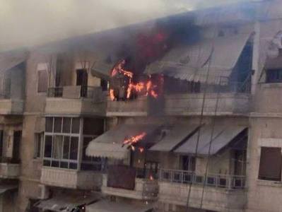 Armenian districts of Aleppo are shelled
