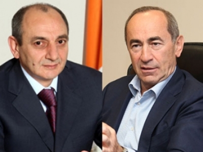 Ռոբերտ Քոչարյանը շնորհավորել է ԼՂՀ նախագահ Բակո Սահակյանին