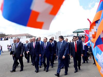 Armenia PM attends celebrations in Karabakh’s Shushi (PHOTOS)