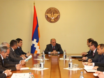 Karabakh President discusses agricultural issues